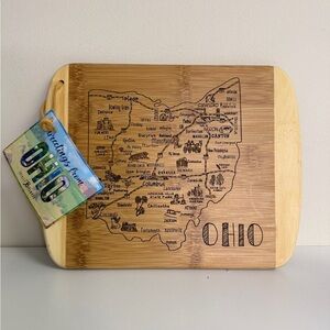NWT Ohio Bamboo Cutting Board